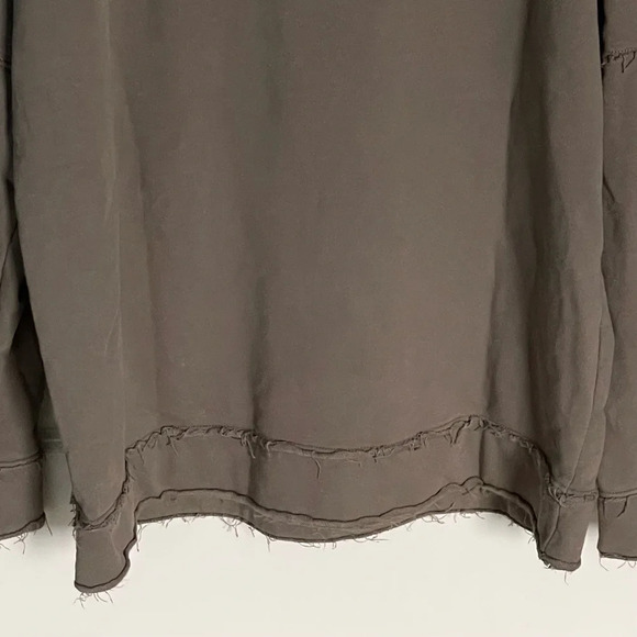 LQD V4 Crewneck Terry Pullover Sweatshirt/Gray - 29823 - Picture 12 of 14